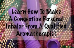 No More Stuffiness Aromatherapy Congestion Blend